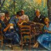 Festa_d_estate-olio-su-tavola-cm.-40-x-49-1930